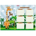 Расписание уроков ErichKrause Cool Giraffe, А3