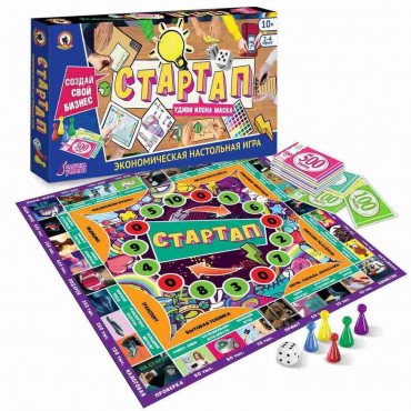 Игра настольная ЭКОНОМИЧЕСКАЯ, СТАРТАП, 10+, 50600
