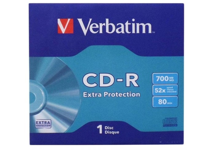 Диск CD-R 700Mb Verbatim Extra Protection
