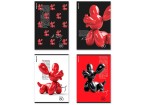 Тетрадь В5, 60л. на скобе ErichKrause Balloon Dog, клетка, матовая ламинация+выборочный УФ-лак, ассо