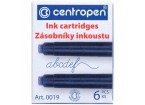 Картриджи чернильные Centropen синие, 6шт., картонная коробка
