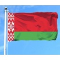 Флаг РБ. 100х200см. Шелковый сшивной для помещения и улицы (Беларусь)