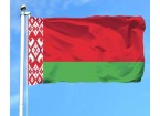 Флаг РБ. 100х200см. Шелковый сшивной для помещения и улицы (Беларусь)