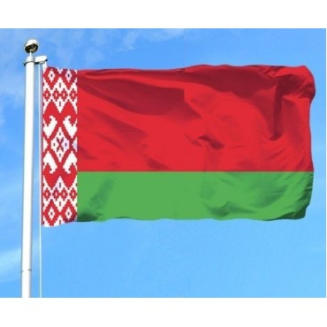 Флаг РБ. 100х200см. Шелковый сшивной для помещения и улицы (Беларусь)