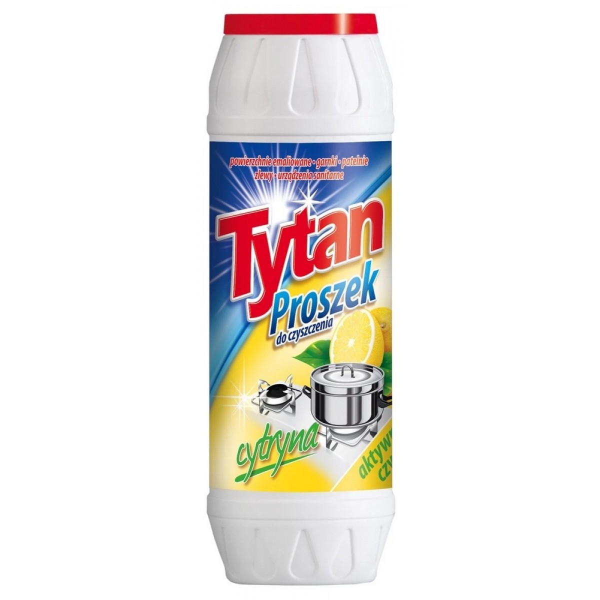 Чистящий и моющий порошок Титан лимонный (500г)