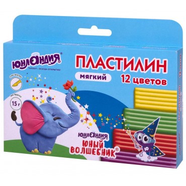 Пластилин мягкий ЮНЛАНДИЯ 