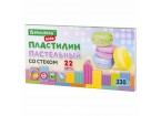 Пластилин классический пастельные цвета BRAUBERG KIDS, 22 цвета, 330 грамм, стек,