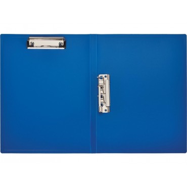 Папка с двумя зажимами А4, пластик 0.7 мм, корешок 15мм, синяя (до 150 листов) Attache Папка с двумя зажимами А4, пластик 0.7 мм, корешок 15мм, синяя (до 150 листов) Attache