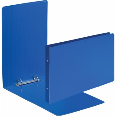 Папка на 2-х кольцах, диаметр кольца 20мм, корешок шириной 27 мм ГОРИЗОНТАЛЬНАЯ, А4, Attache 800мкм