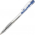 Ручка шариковая автомат. Attache Economy прозр.корпус,0,7мм синий