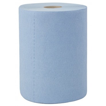 Бумага протирочная 130 м, LAIMA (Система W1) PREMIUM, 2-слойные, 500 листов в рулоне размером 23х26