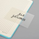 Блок самоклеящийся прозрачный пластиковый(стикеры) BRAUBERG TRANSPARENT 90х70 мм, 50 листов
