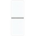 Блокнот МАЛОГО ФОРМАТА А6, 60 л., обложка пластик, клетка, BRAUBERG 