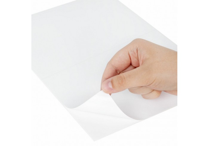 Этикетка самоклеящаяся 105х148,5 мм, 4 этикетки, белая, 80 г/м2, 50 листов, STAFF BASIC,