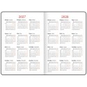 Ежедневник датированный 2027, А5, 138х213 мм, BRAUBERG 