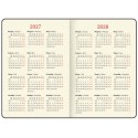 Ежедневник датированный 2027, А5, 151х213 мм, BRAUBERG 