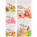 Тетрадь клетка А5 12л. СЛАДКАЯ СТРАНА МИКС, цветная мелов.обложка, 5 дизайнов