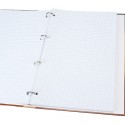 Тетрадь А4, на кольцах  клетка, 120л. ТИГР В ПУСТЫНЕ