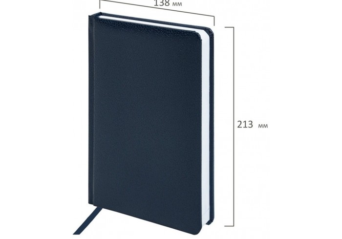 Ежедневник недатированный А5 138x213 мм BRAUBERG 