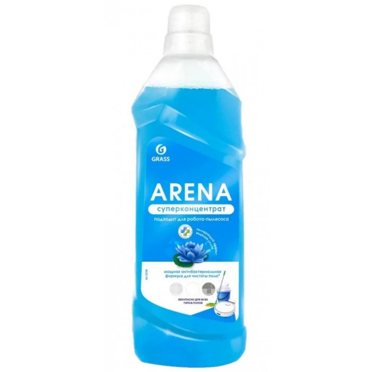 Средство моющее для пола ARENA Водная лилия, 1л, нейтральное