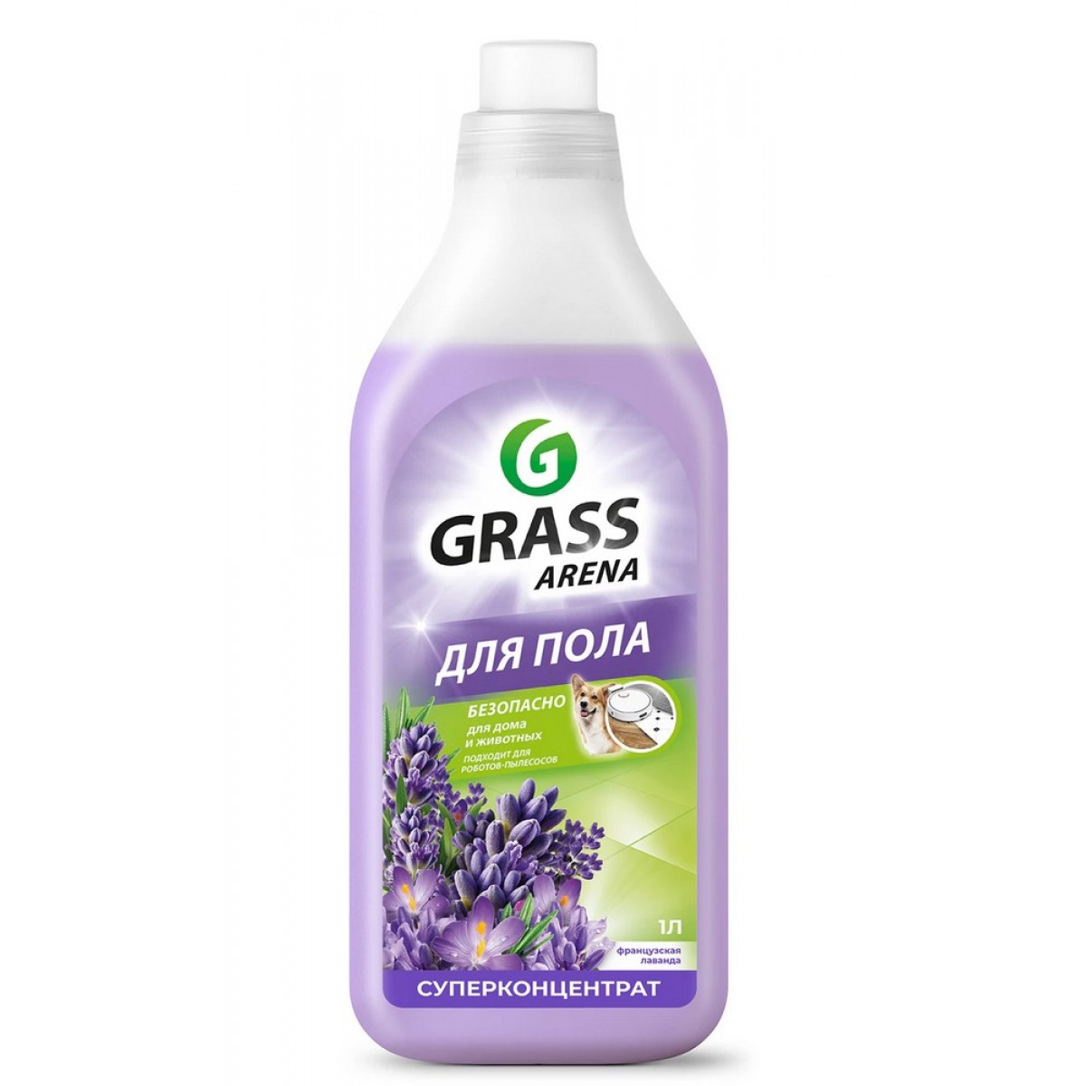 Средство для мытья пола, стен концентрат 1 л, GRASS ARENA 