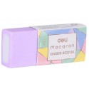 Ластик Deli Macaron 50x20x1мм ассорти пласт.туб. EH02200