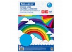 Картон цветной А4 ТОНИРОВАННЫЙ В МАССЕ, 10 листов 10 цветов, 180 г/м2, BRAUBERG,