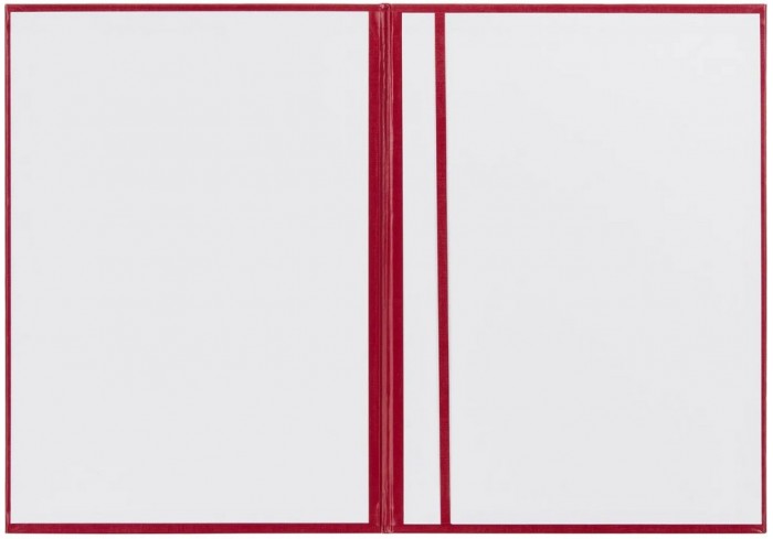 Папка адресная без тиснения бумвинил с поролоном