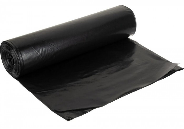 Мешки для мусора ПВД 180л 60мкм 10шт/рул черн 90х110см Броня