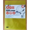 Папка-уголок Class А4, 140мкм, пластик, прозрачная желтая