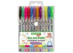 Ручки гелевые С БЛЕСТКАМИ BRAUBERG KIDS 
