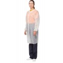 Халат на липучках (30 гр) XL белый, 10шт