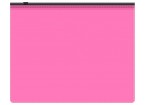 Папка на молнии ZIP Бюрократ Double Neon DNEBPM4APINKBL A4+ полипропилен 0.15мм розовый цвет молнии