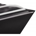 Настольное покрытие (бювар) Attache 380х590мм черный с прозрачным листом