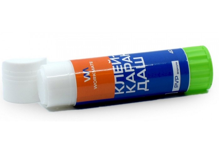 Клей-карандаш Workmate PVP, 40 грамм, улучшенная формула