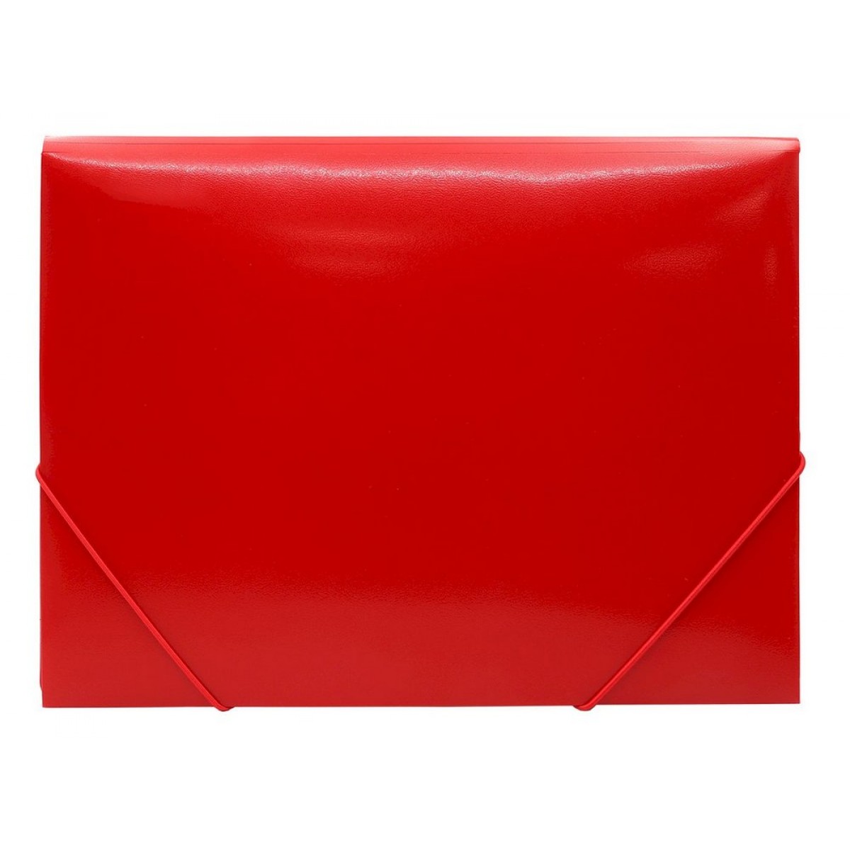 Папка на резинке Workmate А4, 500 мкм, красная