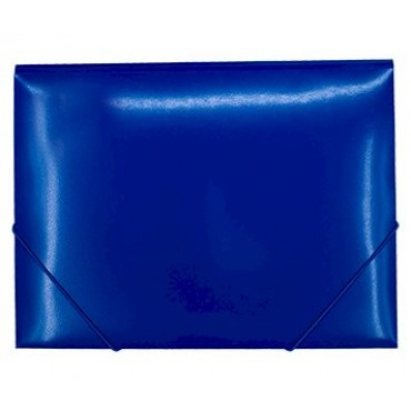 Папка на резинке Workmate А4, 500 мкм, синяя