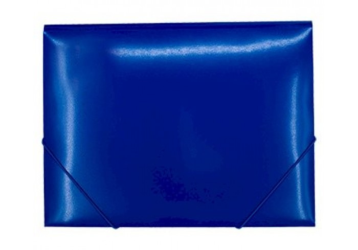 Папка на резинке Workmate А4, 500 мкм, синяя
