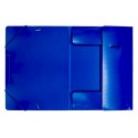 Папка на резинке Workmate А4, 500 мкм, синяя