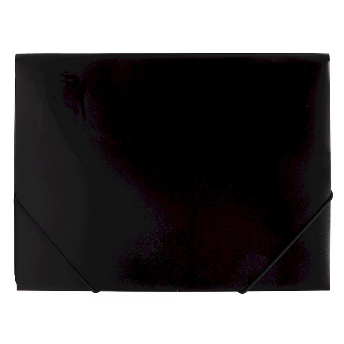 Папка на резинке Workmate А4, 500 мкм, черная