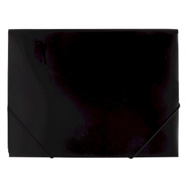 Папка на резинке Workmate А4, 500 мкм, черная