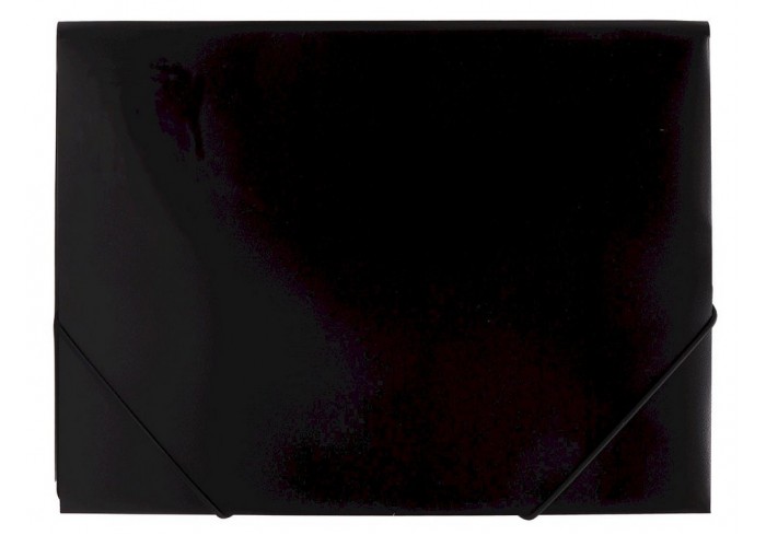 Папка на резинке Workmate А4, 500 мкм, черная