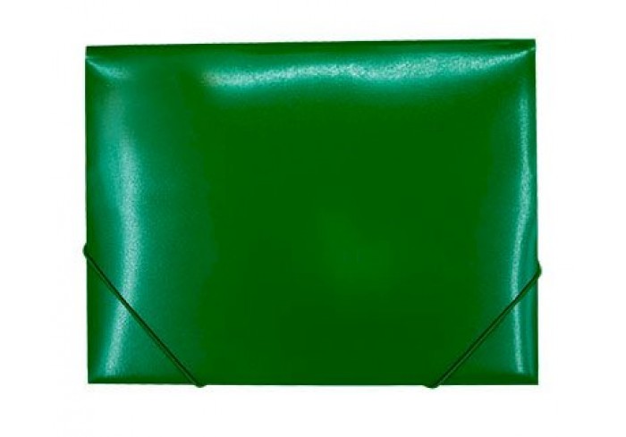 Папка на резинке Workmate А4, 500 мкм, зеленая