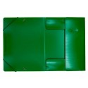 Папка на резинке Workmate А4, 500 мкм, зеленая