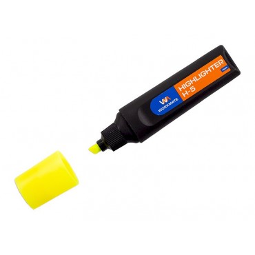 Текстовыделитель Workmate H-5 жёлтый, 1-4 мм
