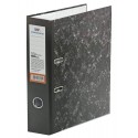 Папка-регистратор Workmate 75 мм, чёрный мрамор, с металлической окантовкой, в разборе