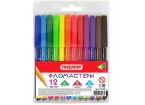 Фломастеры ПИФАГОР, 12 цветов, вентилируемый колпачок