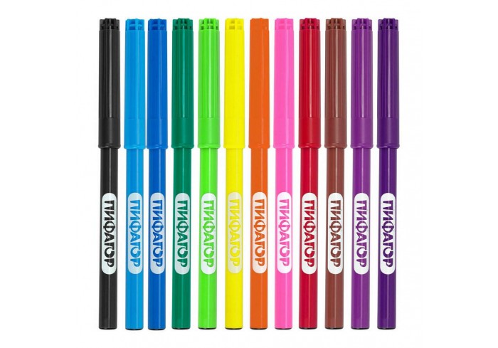 Фломастеры ПИФАГОР 