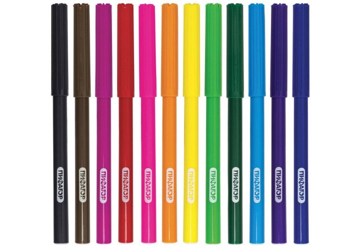 Фломастеры ПИФАГОР 