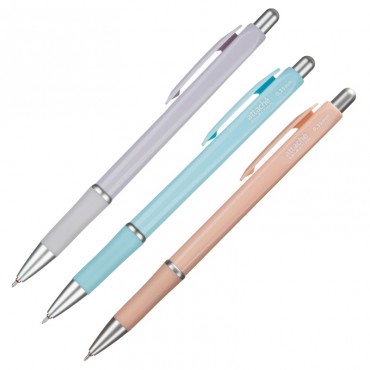 Ручка шариковая автомат. Attache SelectionFlora 0,35, синий.масл.игольч.стержень, манжета,асс, 107мм